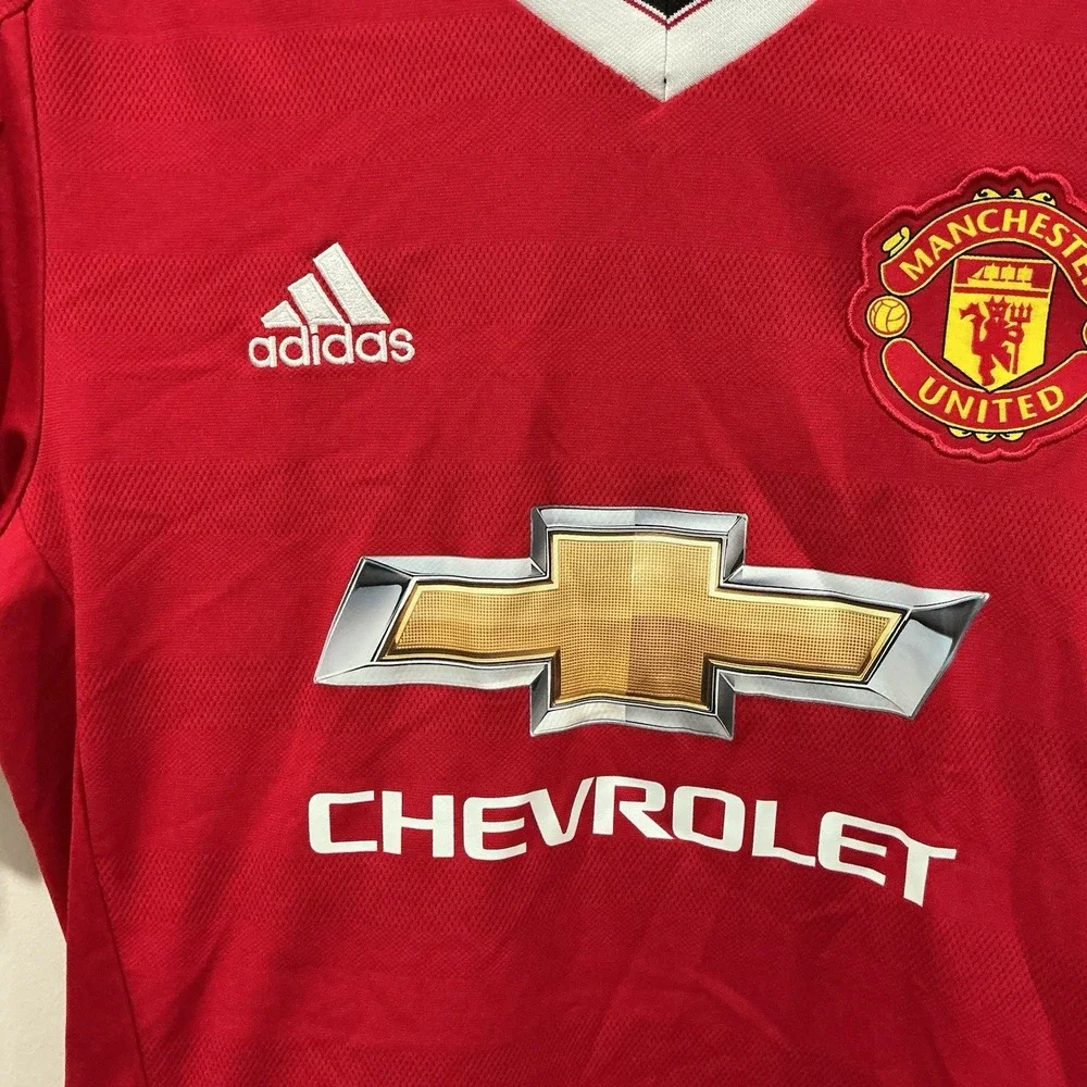Manchester United 2015-16 Football Shirt Mens Size M Red Home Jersey Soccer